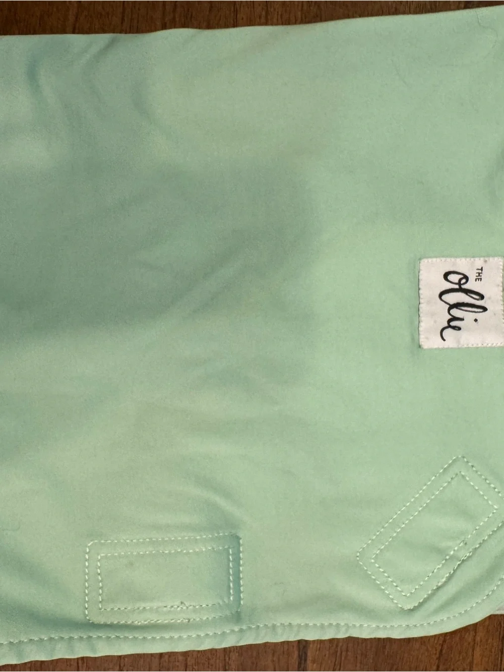 The Ollie Mint Green Baby Swaddle